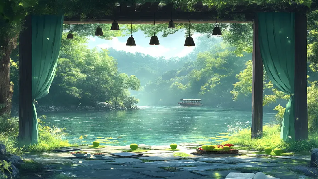 2k自然风景壁纸|水面背景图片 - 绿色植物「哲风壁纸」 2k自然风景壁纸|水面背景图片 - 绿色植物「哲风壁纸」