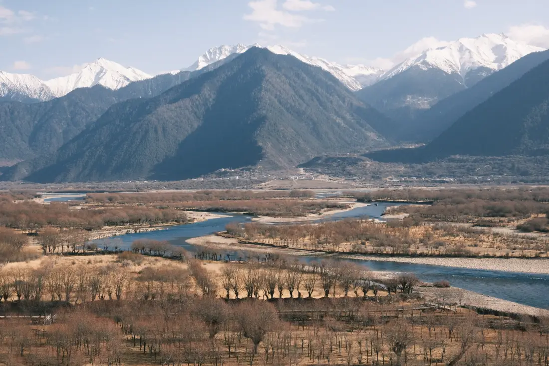 6k西藏雪山壁纸｜河流背景 - 高原「哲风壁纸」