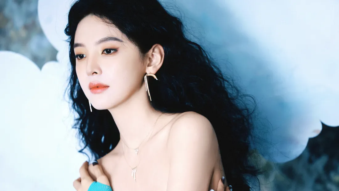 7k章若楠壁纸|蓝色连衣裙背景图片 - 气质美女「哲风壁纸」 7k章若楠壁纸|蓝色连衣裙背景图片 - 气质美女「哲风壁纸」