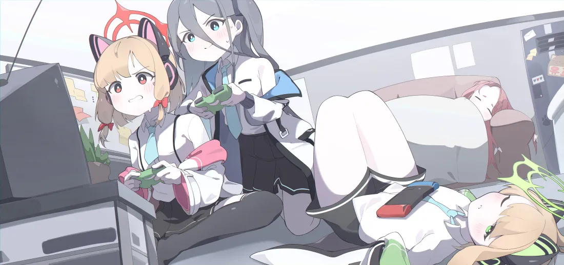 4k制服壁纸 - 女孩 - 少女 - 游戏「哲风壁纸」