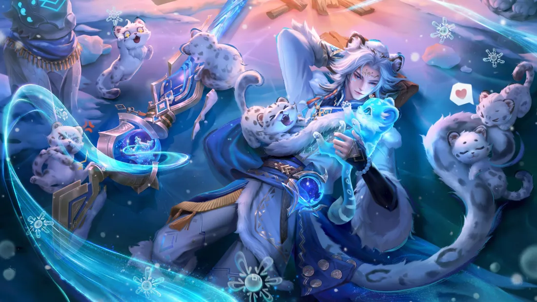 4k百里守约冰雪皮肤壁纸|王者荣耀 - 冰元素「哲风壁纸」 4k百里守约冰雪皮肤壁纸|王者荣耀 - 冰元素「哲风壁纸」
