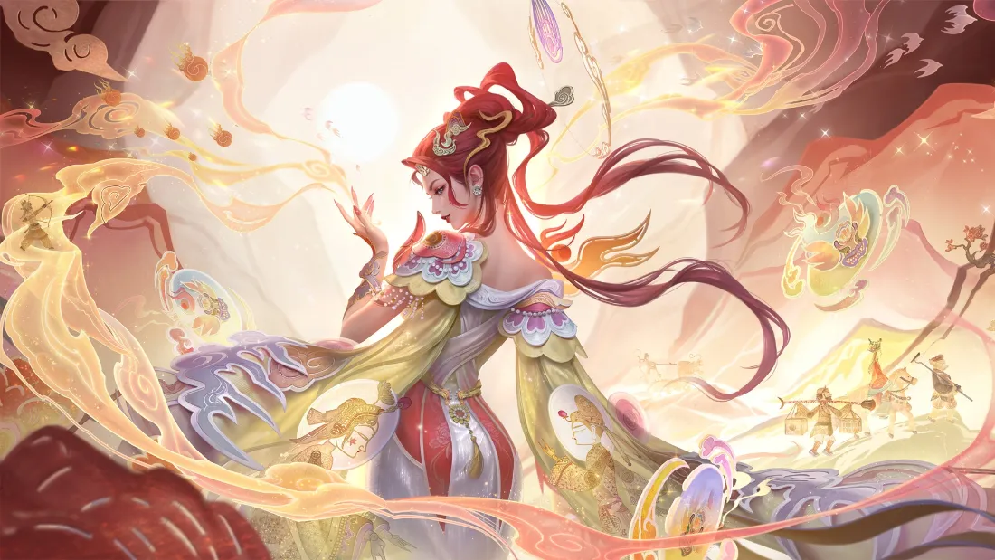 2k芈月王者荣耀壁纸｜古风奇幻 - 华丽服饰「哲风壁纸」