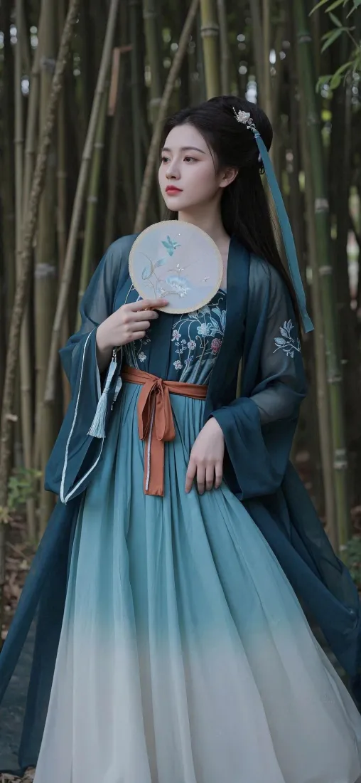 古风美女汉服手机壁纸|竹林背景图片 - 团扇「哲风壁纸」 古风美女汉服手机壁纸|竹林背景图片 - 团扇「哲风壁纸」
