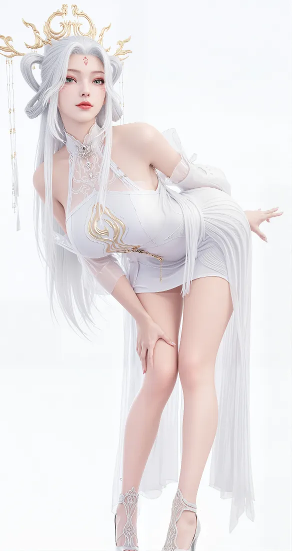 诛仙小白手机壁纸|白衣古风美女 - 银发「哲风壁纸」 诛仙小白手机壁纸|白衣古风美女 - 银发「哲风壁纸」