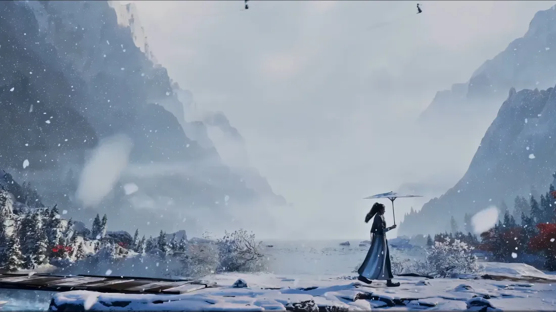 4k凡人修仙传雪景壁纸|古风雪景 - 冬季山水「哲风壁纸」 4k凡人修仙传雪景壁纸|古风雪景 - 冬季山水「哲风壁纸」