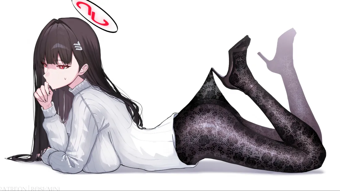 3k动漫美女壁纸|星空丝袜背景 - 白衣长发「哲风壁纸」 3k动漫美女壁纸|星空丝袜背景 - 白衣长发「哲风壁纸」