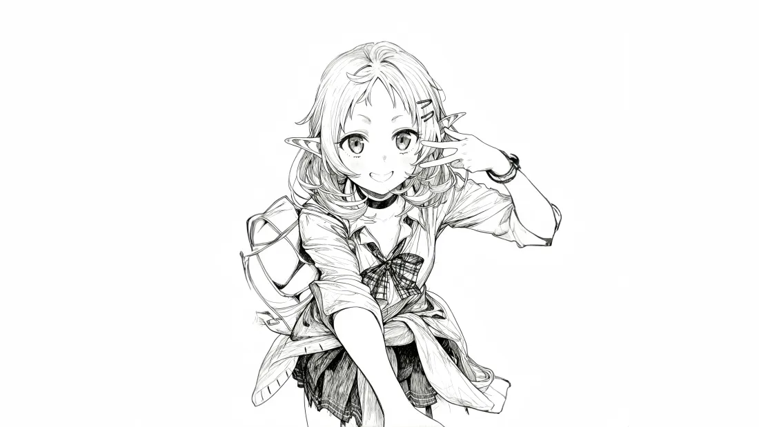 8k希露菲 无职转生 素描线稿壁纸|手绘背景图 - 无职转生「哲风壁纸」 8k希露菲 无职转生 素描线稿壁纸|手绘背景图 - 无职转生「哲风壁纸」