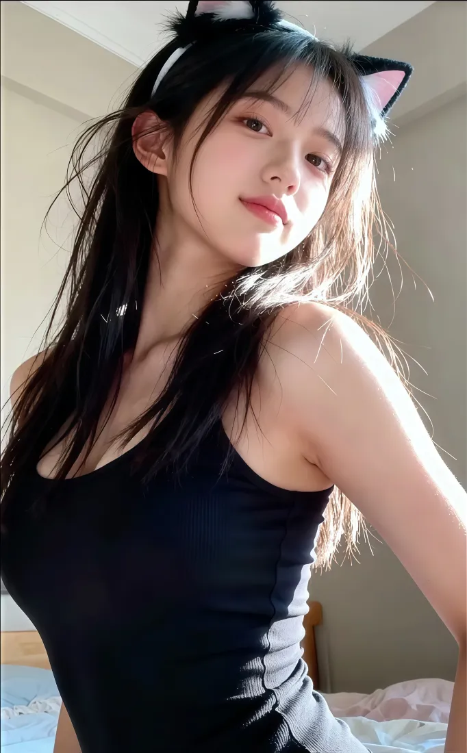 猫耳少女手机壁纸|卧室 - 可爱傲娇「哲风壁纸」 猫耳少女手机壁纸|卧室 - 可爱傲娇「哲风壁纸」