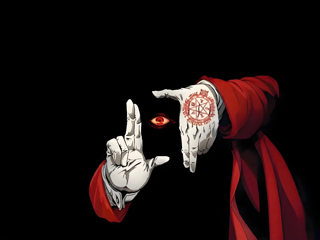 4k阿卡多壁纸|黑色背景 - Hellsing「哲风壁纸」 4k阿卡多壁纸|黑色背景 - Hellsing「哲风壁纸」