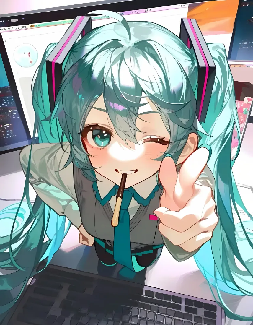 初音未来JK手机壁纸|电脑桌面背景图片 - 二次元「哲风壁纸」 初音未来JK手机壁纸|电脑桌面背景图片 - 二次元「哲风壁纸」