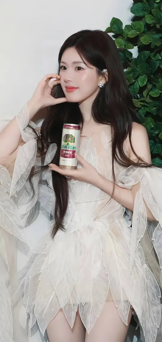 赵露思手机壁纸|绿植背景图 - 黑长直白色裙装「哲风壁纸」 赵露思手机壁纸|绿植背景图 - 黑长直白色裙装「哲风壁纸」