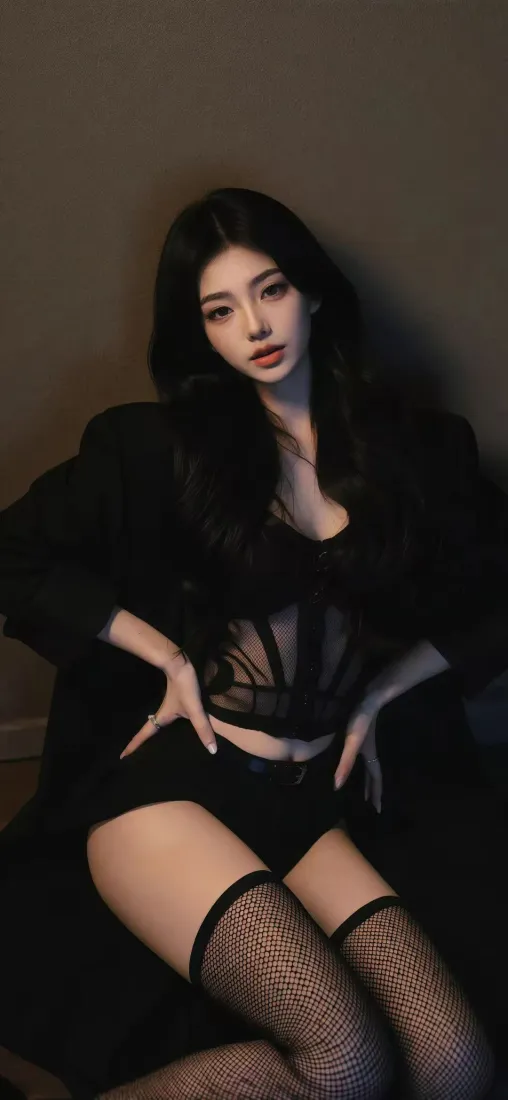 黑衣美女手机壁纸|暗色背景 - 黑丝性感「哲风壁纸」 黑衣美女手机壁纸|暗色背景 - 黑丝性感「哲风壁纸」