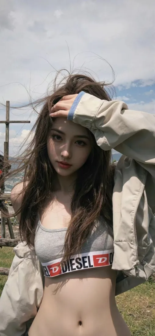 美女户外手机壁纸|草地背景图 - 时尚穿搭「哲风壁纸」 美女户外手机壁纸|草地背景图 - 时尚穿搭「哲风壁纸」