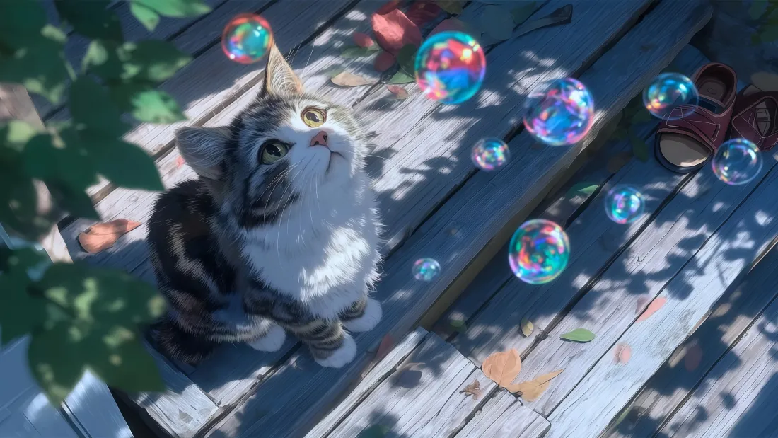 4k小花猫壁纸|阳光树荫背景图片 - 幻彩泡泡「哲风壁纸」 4k小花猫壁纸|阳光树荫背景图片 - 幻彩泡泡「哲风壁纸」