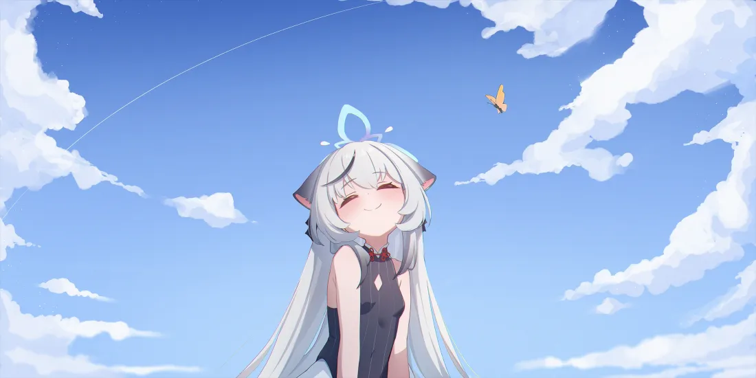 3k白露 崩坏:星穹铁道 壁纸|蓝天白云背景 - 白发少女「哲风壁纸」 3k白露 崩坏:星穹铁道 壁纸|蓝天白云背景 - 白发少女「哲风壁纸」