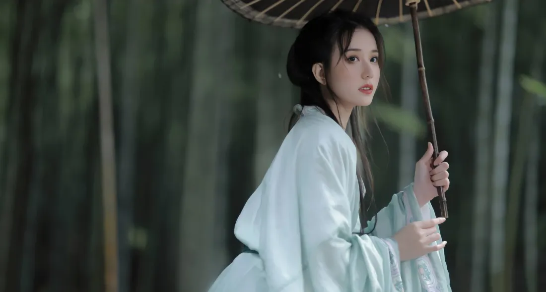 4k古风美女壁纸|竹林背景图片 - 油纸伞汉服「哲风壁纸」 4k古风美女壁纸|竹林背景图片 - 油纸伞汉服「哲风壁纸」