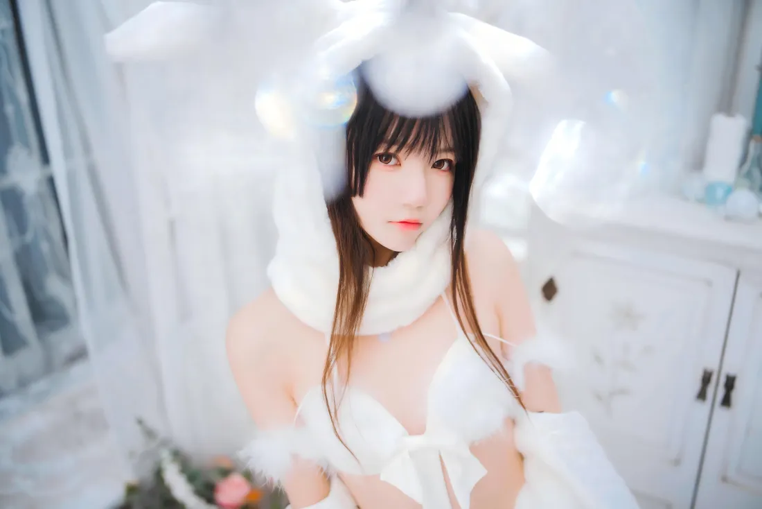 8k兔耳美女壁纸|白色室内 - 性感写真「哲风壁纸」 8k兔耳美女壁纸|白色室内 - 性感写真「哲风壁纸」