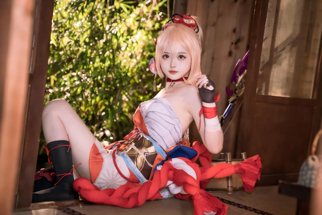 11k宵宫壁纸｜原神背景图片 - 游戏角色cosplay「哲风壁纸」