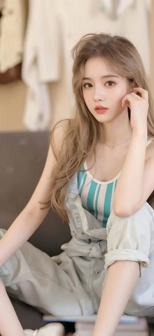 美女手机壁纸|室内背景 - 休闲穿搭「哲风壁纸」 美女手机壁纸|室内背景 - 休闲穿搭「哲风壁纸」