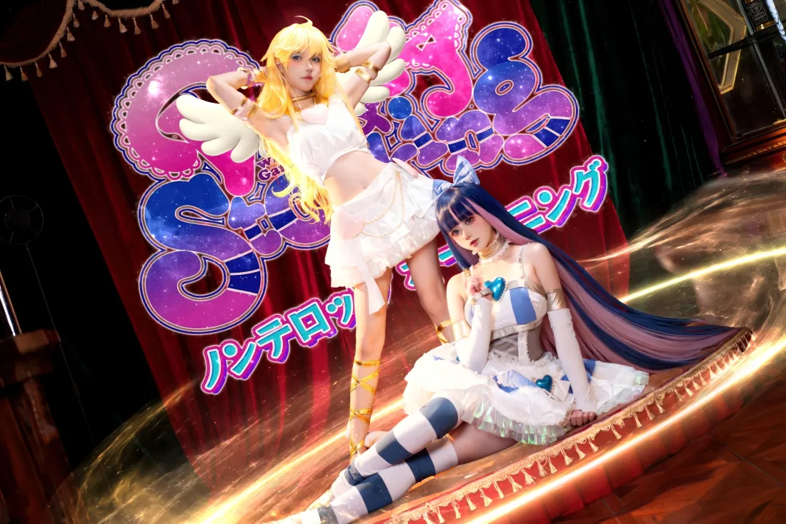 4k吊带袜天使cos壁纸|动漫 - Panty Stocking「哲风壁纸」 4k吊带袜天使cos壁纸|动漫 - Panty Stocking「哲风壁纸」