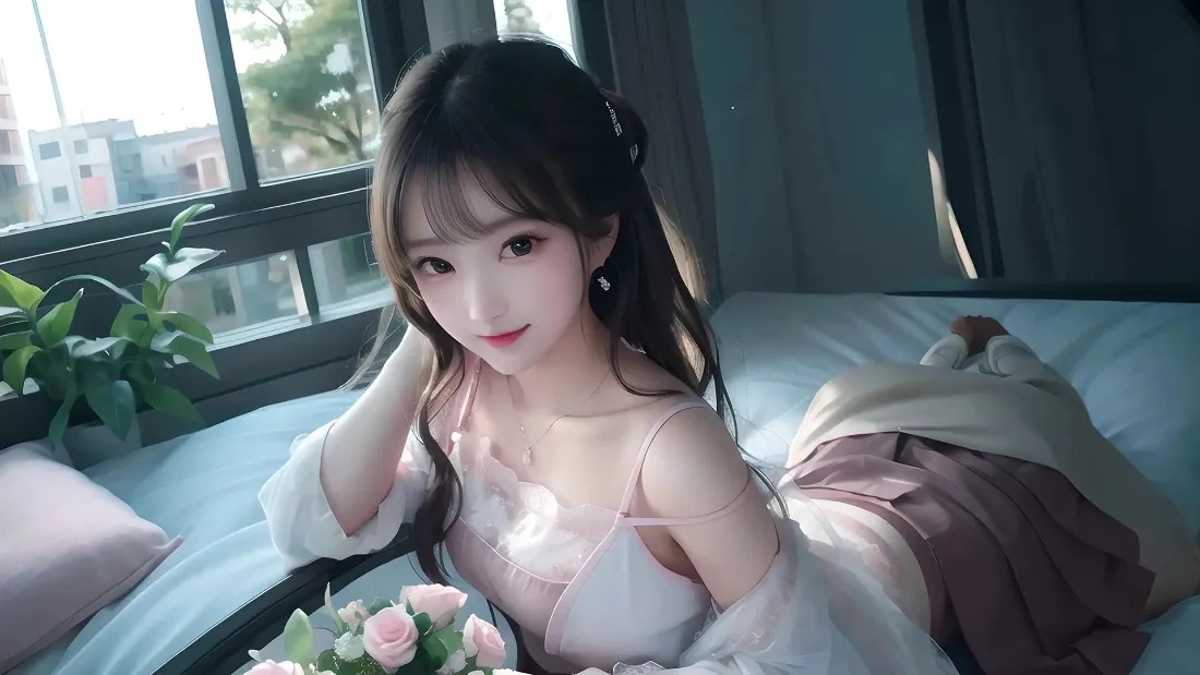 4k花束壁纸 - 美女 - 动漫 - 居家「哲风壁纸」