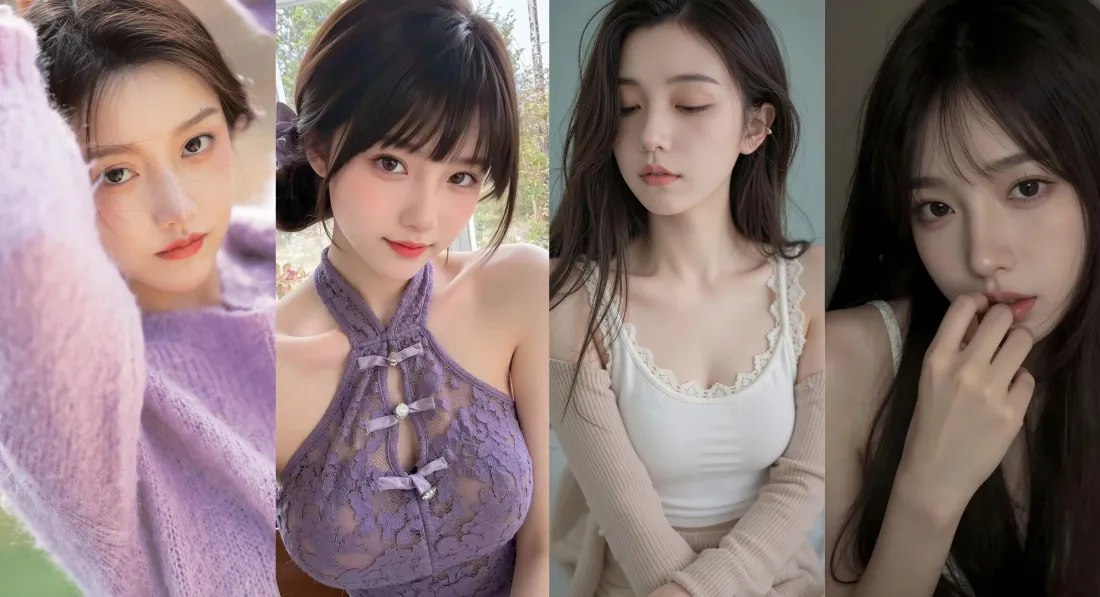 4k美女壁纸 - 壁纸 - 清新 - 时尚「哲风壁纸」
