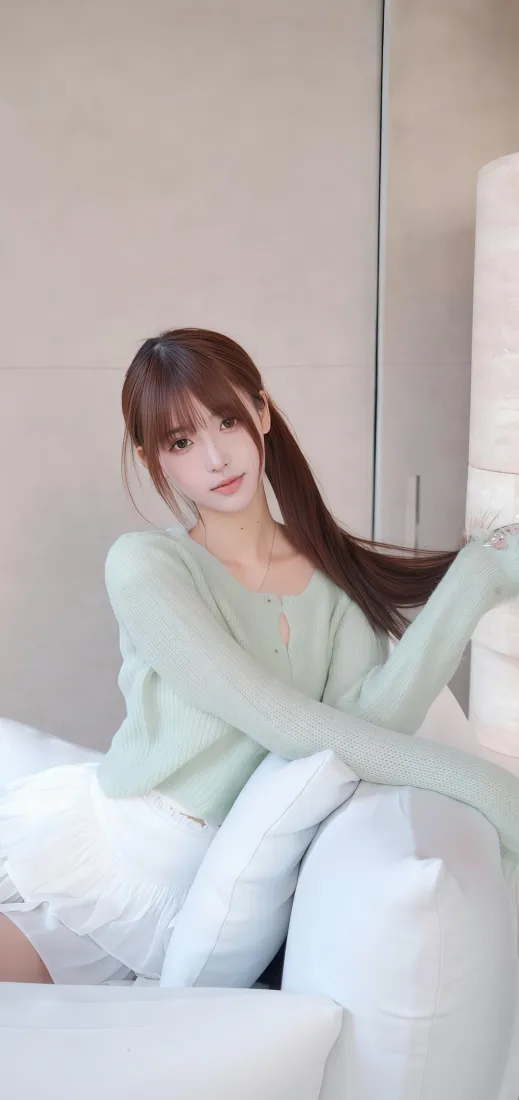 美女手机壁纸|室内背景图片 - 浅绿色上衣「哲风壁纸」 美女手机壁纸|室内背景图片 - 浅绿色上衣「哲风壁纸」