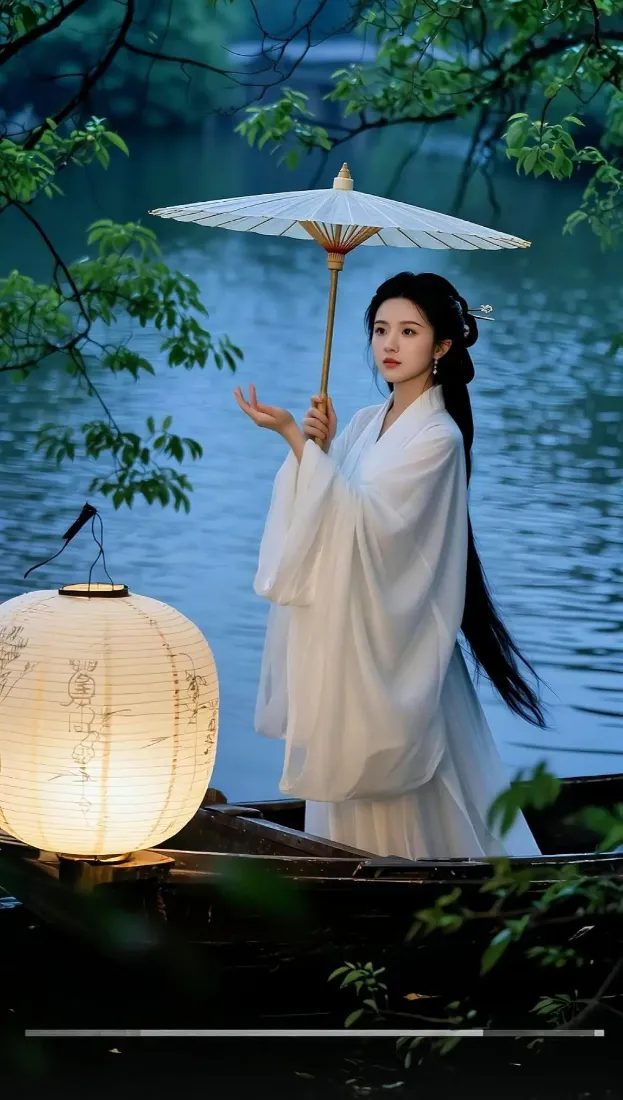古装美女手机壁纸|古风背景图片 - 白衣油纸伞湖水「哲风壁纸」 古装美女手机壁纸|古风背景图片 - 白衣油纸伞湖水「哲风壁纸」