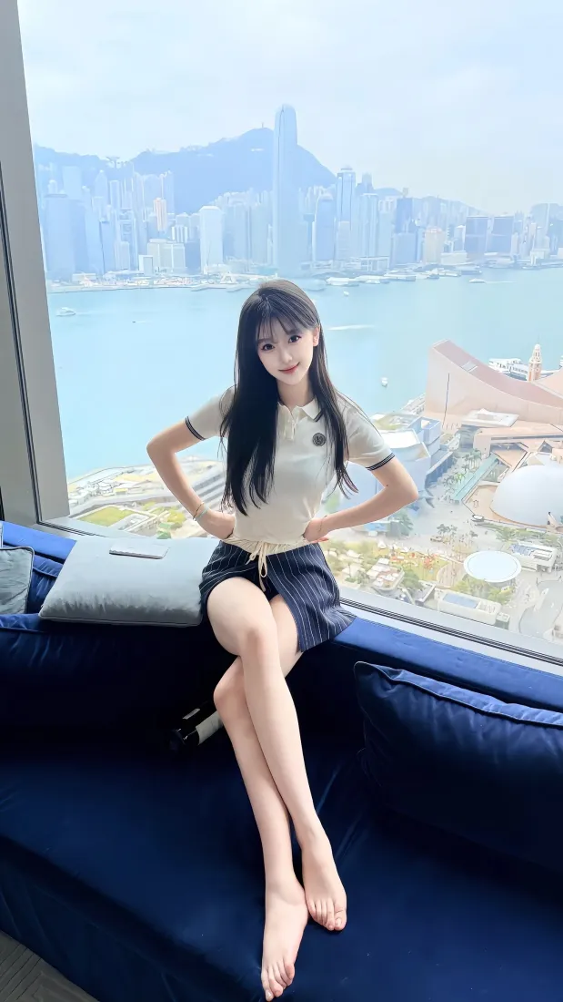 都市美女手机壁纸|香港海景背景图片 - 蓝色沙发写真「哲风壁纸」 都市美女手机壁纸|香港海景背景图片 - 蓝色沙发写真「哲风壁纸」