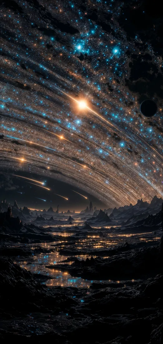 星河手机壁纸｜星空背景图片 - 科幻星云宇宙「哲风壁纸」