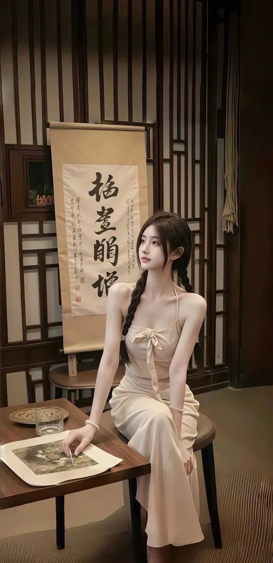 古风美女手机壁纸|中式茶席背景 - 深景「哲风壁纸」 古风美女手机壁纸|中式茶席背景 - 深景「哲风壁纸」