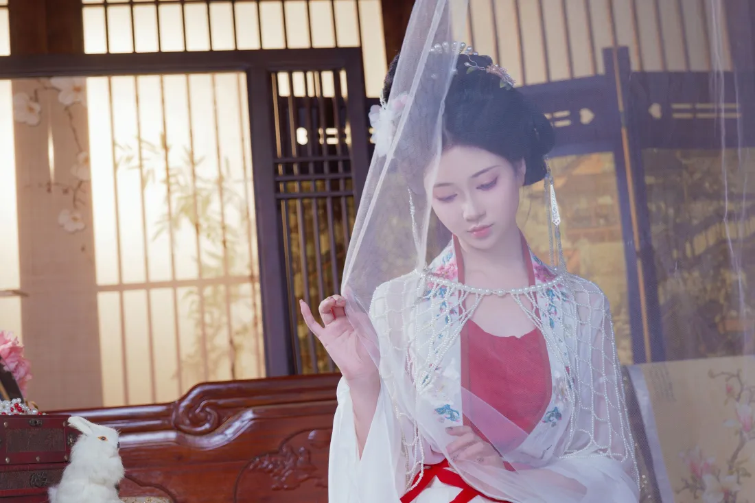 3k古风女子壁纸|中式背景图片 - 轻纱广寒汉服「哲风壁纸」 3k古风女子壁纸|中式背景图片 - 轻纱广寒汉服「哲风壁纸」