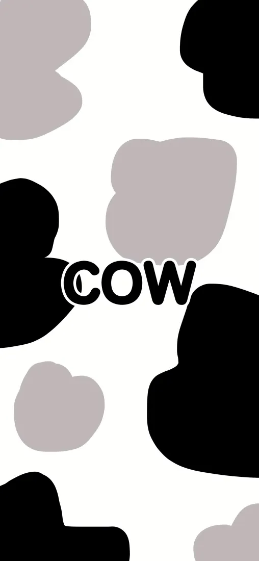 奶牛斑纹手机壁纸|黑白简约背景图片 - COW「哲风壁纸」 奶牛斑纹手机壁纸|黑白简约背景图片 - COW「哲风壁纸」