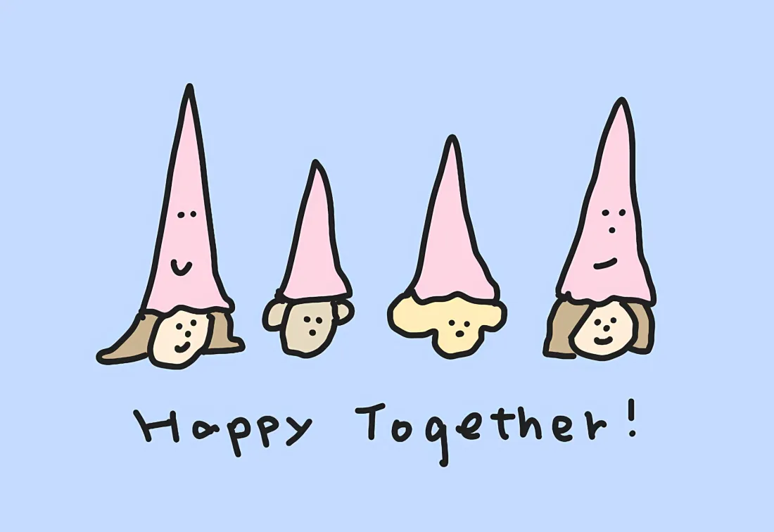 2k卡通小人壁纸|浅蓝色背景图 - Happy Together「哲风壁纸」 2k卡通小人壁纸|浅蓝色背景图 - Happy Together「哲风壁纸」