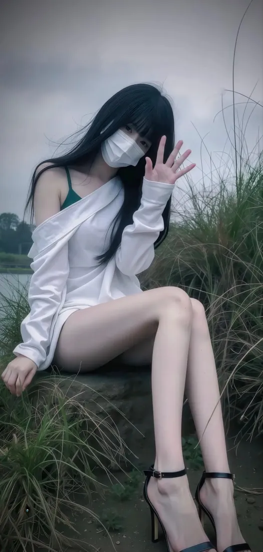 白衣美女手机壁纸|草地背景图片 - 露肩衬衫「哲风壁纸」 白衣美女手机壁纸|草地背景图片 - 露肩衬衫「哲风壁纸」