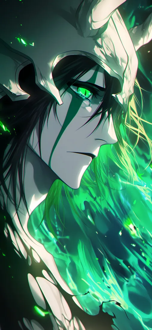 小乌手机壁纸|绿色背景图片 - 死神bleach「哲风壁纸」 小乌手机壁纸|绿色背景图片 - 死神bleach「哲风壁纸」
