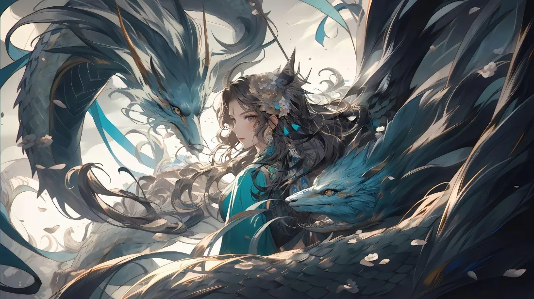 2k古风美女壁纸|龙背景图片 - 奇幻场景「哲风壁纸」 2k古风美女壁纸|龙背景图片 - 奇幻场景「哲风壁纸」