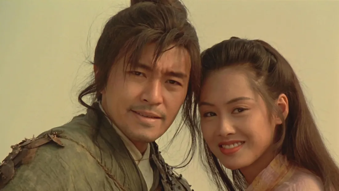 2k大话西游壁纸｜经典电影背景 - 夕阳武士紫霞仙子「哲风壁纸」