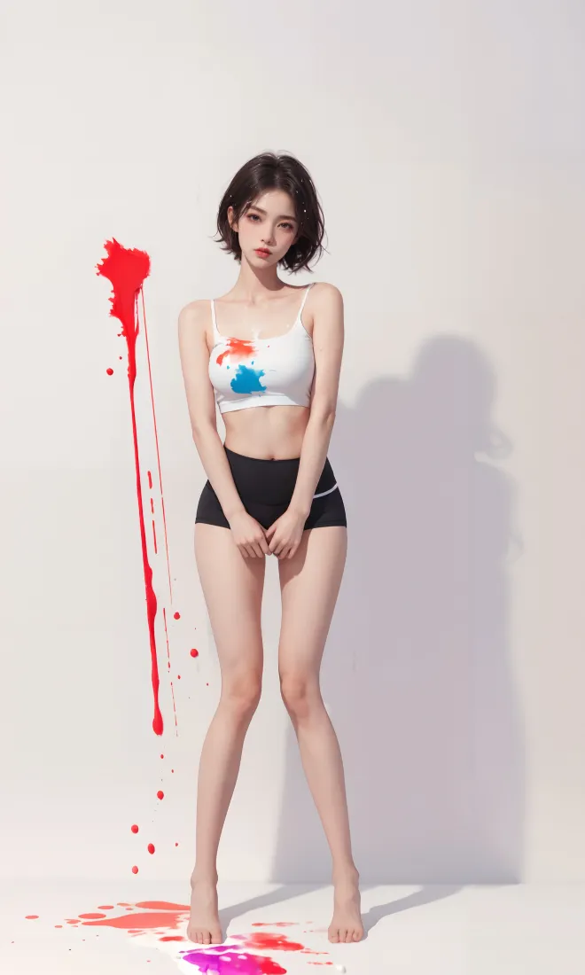短发女性手机壁纸|艺术涂鸦背景图片 - 色彩泼洒「哲风壁纸」 短发女性手机壁纸|艺术涂鸦背景图片 - 色彩泼洒「哲风壁纸」