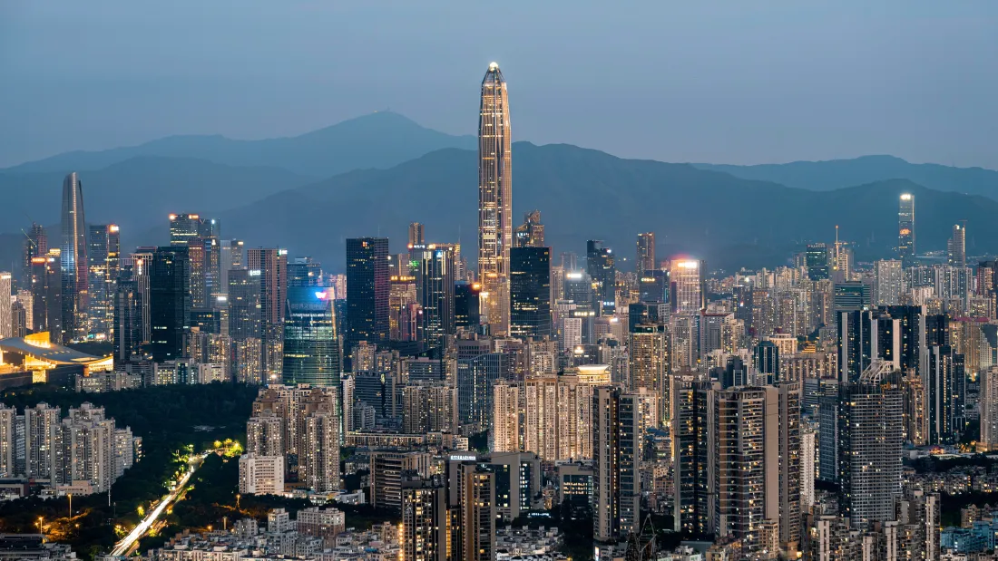 香港壁纸｜城市夜景背景图片 - 高楼建筑群「哲风壁纸」