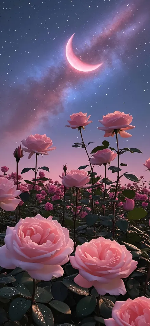 4k夜晚壁纸 - 景深 - 星空 - 梦幻「哲风壁纸」