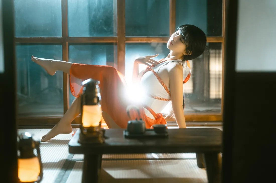 短发女性壁纸｜日式房间背景图片 - 居家年代感「哲风壁纸」