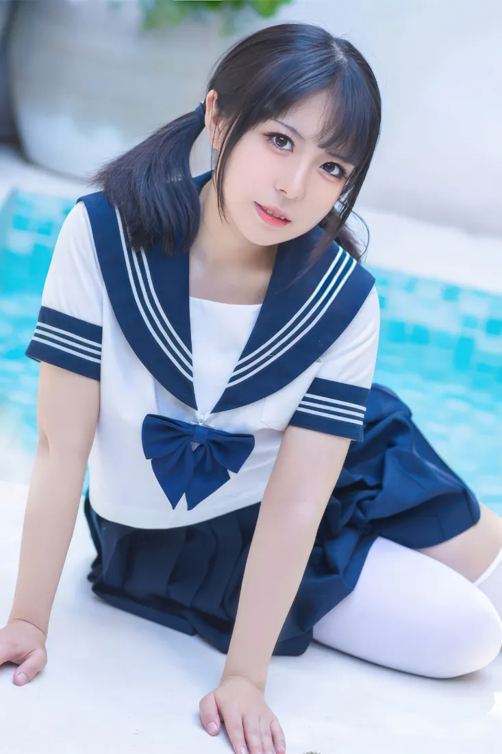 JK制服美女手机壁纸|游泳池背景图片 - 双马尾清纯「哲风壁纸」 JK制服美女手机壁纸|游泳池背景图片 - 双马尾清纯「哲风壁纸」