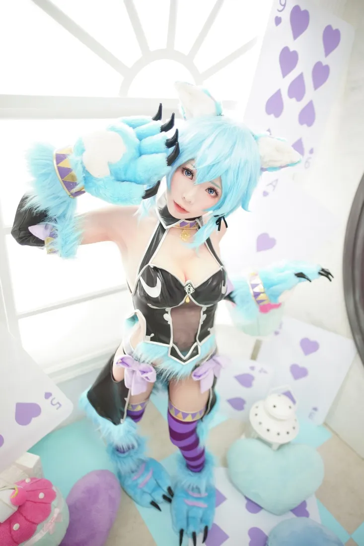 兽耳娘手机壁纸｜爱心房间背景图片 - 角色扮演cosplay「哲风壁纸」