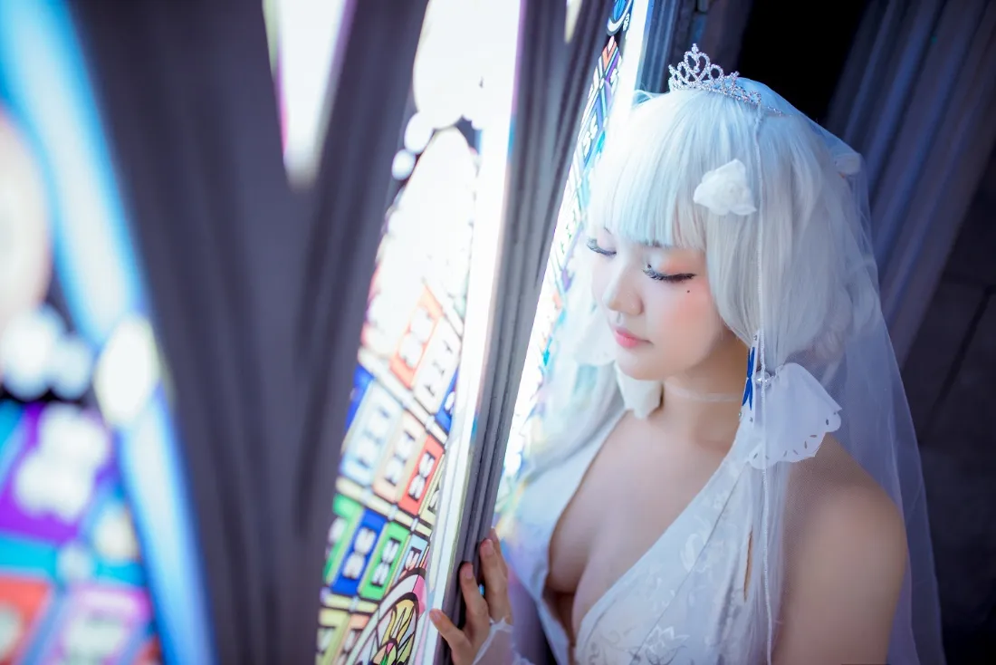 2k白色婚纱新娘壁纸|彩色玻璃窗背景 - 教堂「哲风壁纸」 2k白色婚纱新娘壁纸|彩色玻璃窗背景 - 教堂「哲风壁纸」