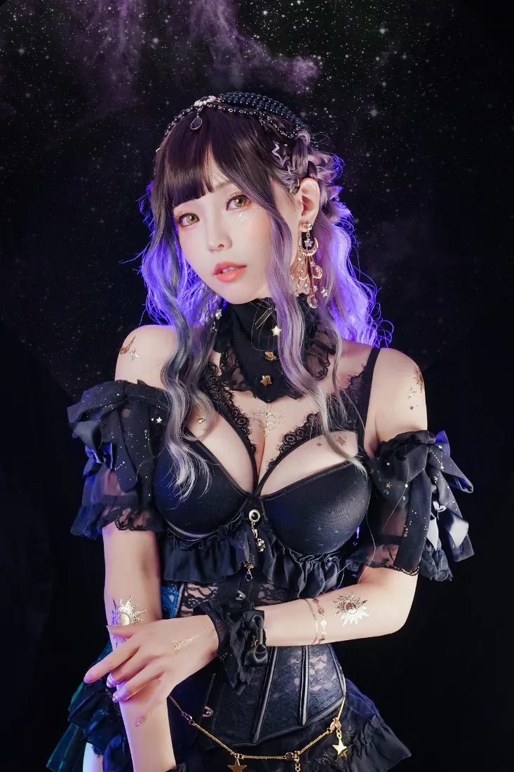 洛丽塔少女手机壁纸|紫色背景图片 - 哥特暗黑穿搭「哲风壁纸」 洛丽塔少女手机壁纸|紫色背景图片 - 哥特暗黑穿搭「哲风壁纸」