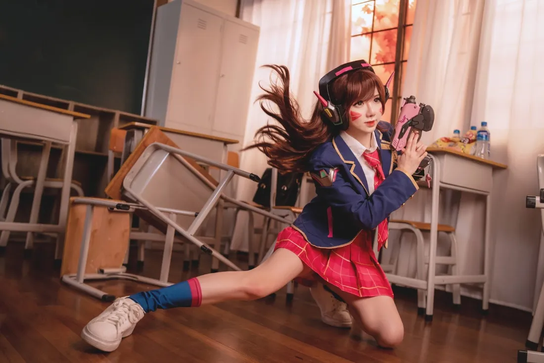2kcosplay校服角色壁纸｜教室背景 - 角色扮演「哲风壁纸」