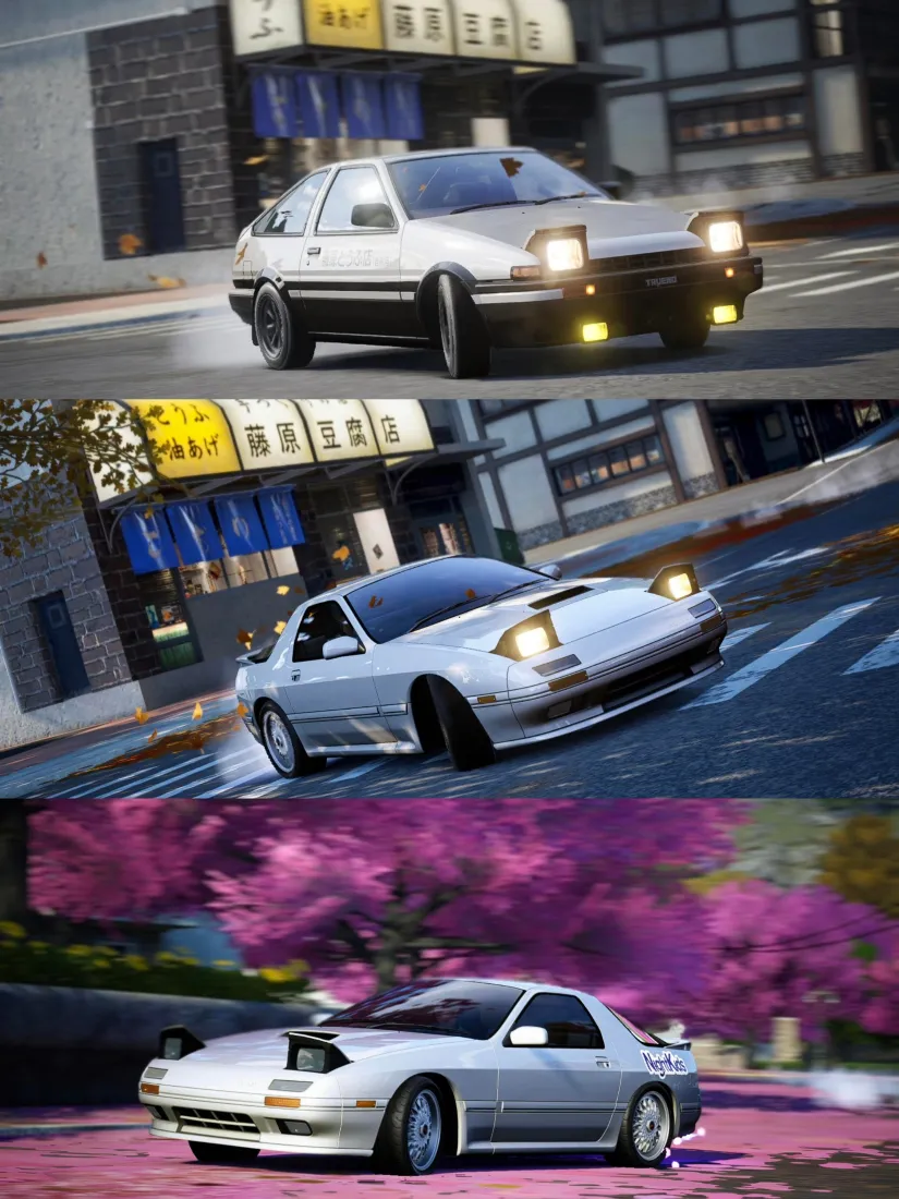 极品飞车·集结手机壁纸|日系车背景图片 - AE86「哲风壁纸」 极品飞车·集结手机壁纸|日系车背景图片 - AE86「哲风壁纸」