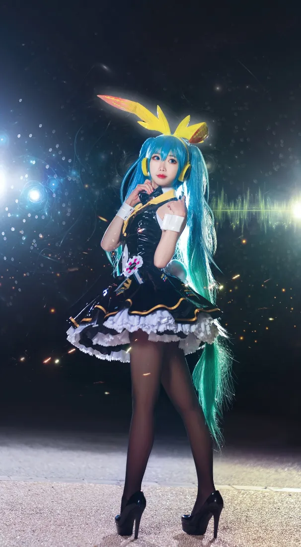 初音未来手机壁纸｜舞台背景图片 - 音乐表演「哲风壁纸」