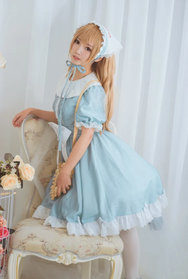 洛丽塔裙手机壁纸|蓝色居家背景图片 - 甜美cosplay「哲风壁纸」 洛丽塔裙手机壁纸|蓝色居家背景图片 - 甜美cosplay「哲风壁纸」
